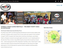 Tablet Screenshot of mvpgameparty.com